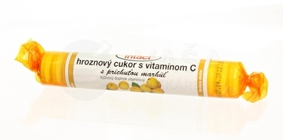 Intact Hroznový cukor s vitamínom C Marhuľa
