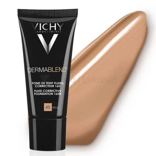 Vichy Dermablend Fluidný korekčný make-up (odtieň 45-Gold)