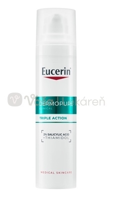 Eucerin DermoPure Clinical Fluid s trojitým účinkom na pleť so sklonom k akné