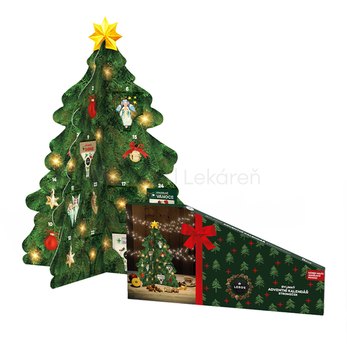 Leros Bylinný adventný kalendár Stromček (Čajová kolekcia)