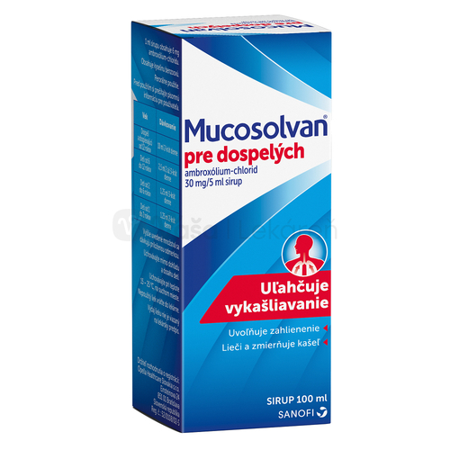 Mucosolvan Sirup pre dospelých