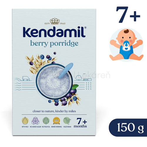 Kendamil Mliečna kaša s lesným ovocím (od ukončeného 7. mesiaca)