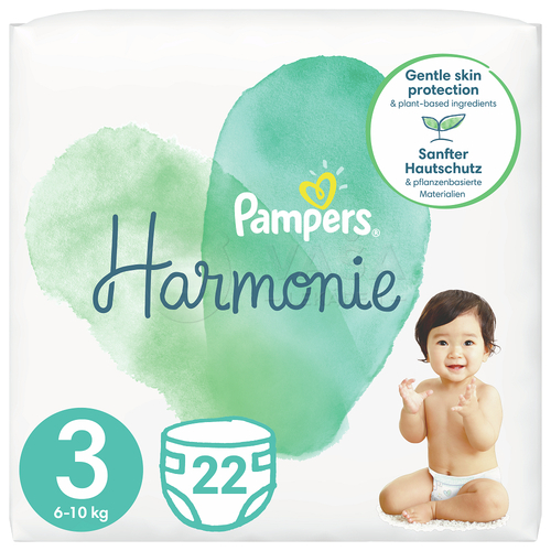 Pampers Harmonie 3 Detské plienky (6-10 kg)