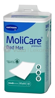 MoliCare Premium Bed Mat 5 kvapiek Absorpčné podložky (60 x 60 cm)