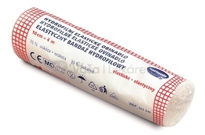 Hartmann Hydrofilné elastické nesterilné ovínadlo (10 cm x 4 m)