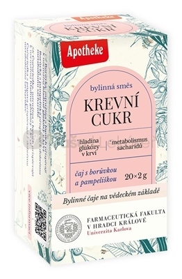 Apotheke Farma Čaj Krvný cukor