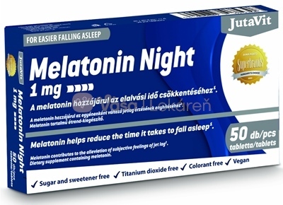 JutaVit Melatonín Night 1 mg