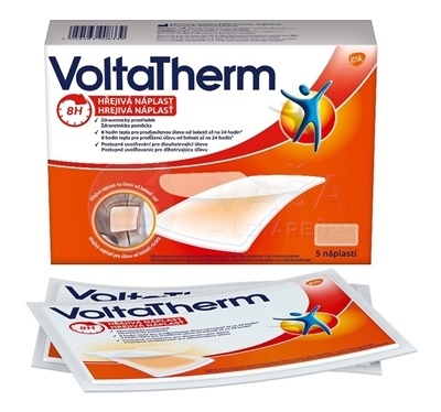 VoltaTherm Hrejivá náplasť na úľavu od bolesti chrbta
