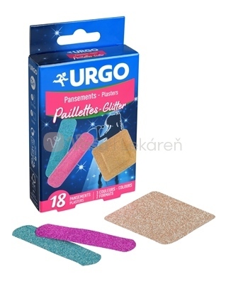 Urgo Trblietavé náplasti (2 veľkosti, 3 farby)
