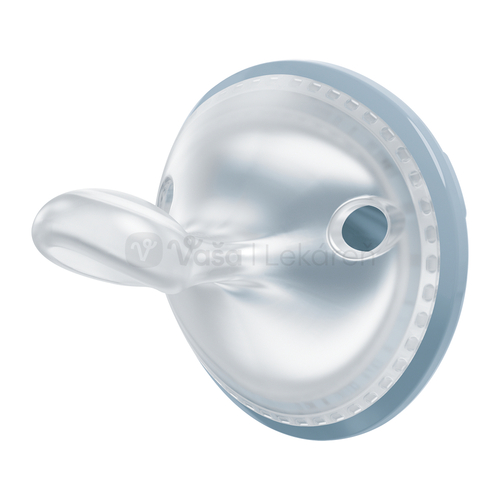 NUK MommyFeel Silikónový cumlík v boxe (0-9 mesiacov), rôzne farby