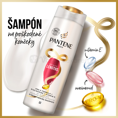 Pantene Pro-V Infinitely Long Šampón na dlhé poškodené vlasy