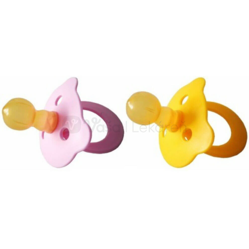 Upokojujúci cumlík Míša, kaučukový, malý (rôzne farby)