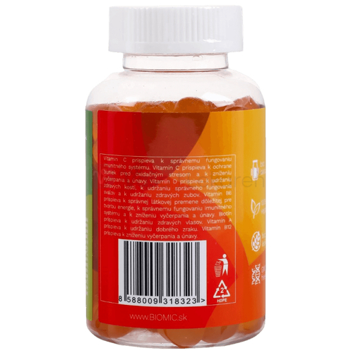 Biomic Multivitamín Gummies Vitalita a energia