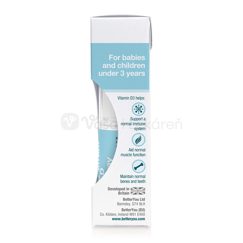 Better You Vitamín D 400 Infant