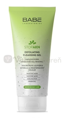 Babé Akné Exfoliačný čistiaci gél