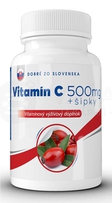 Dobré zo Slovenska Vitamín C 500 mg + šípky