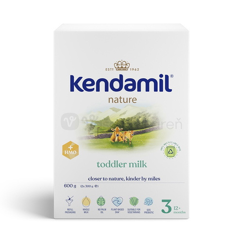 Kendamil Nature 3 HMO+ Mliečna výživa malých detí (od ukončeného 12. mesiaca)