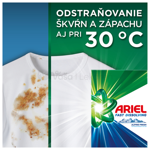 Ariel Alpine Fresh Prací prášok