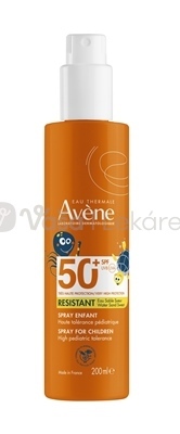 Avene Sun Resistant Sprej na opaľovanie pre deti SPF50+