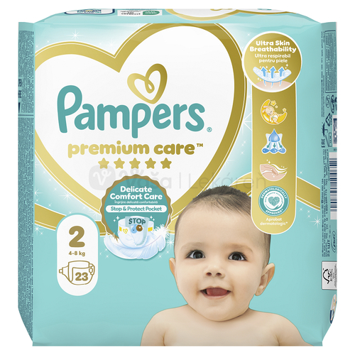 Pampers Premium Care 2 Mini Detské plienky (4 - 8 kg)