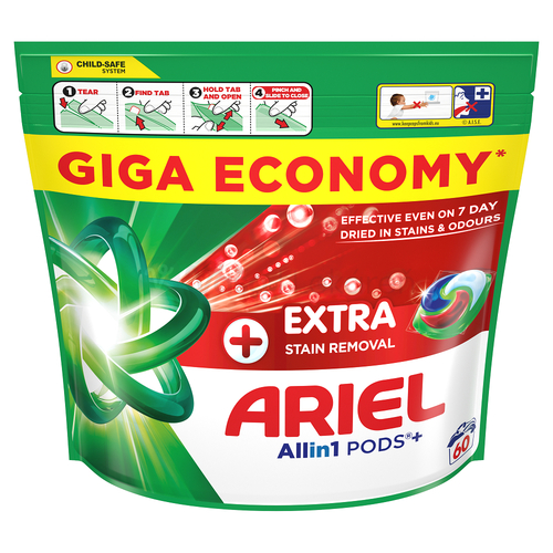 Ariel Extra Clean Gélové tablety na pranie