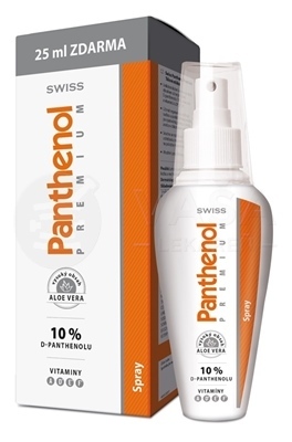 Swiss Panthenol 10% Premium Regeneračná pena v spreji s aloe vera
