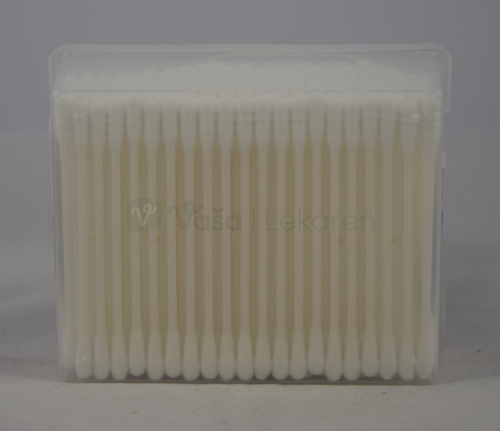 Bellawa Vatové tyčinky v plastovej krabičke