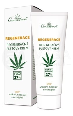 Cannaderm Regenerace regeneračný krém na suchú pokožku