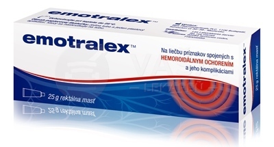 Emotralex Na liečbu hemoroidov