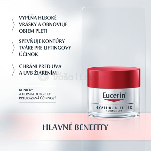 Eucerin Hyaluron-Filler + Volume-Lift Denný anti-age krém na normálnu pleť