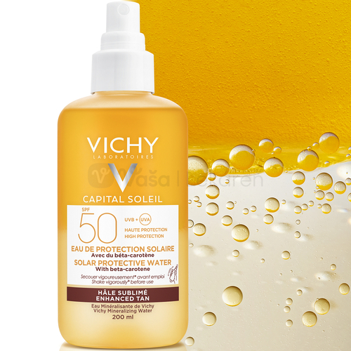 Vichy Capital Soleil Sprej na opaľovanie s betakaroténom SPF50