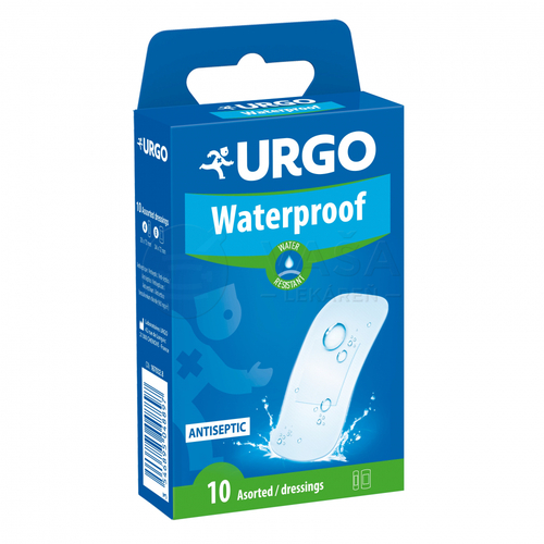 Urgo Waterproof Vodeodolná náplasť priehľadná (2 veľkosti)