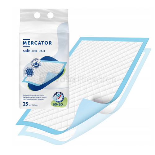 Mercator safeLINE Pad Podložka pod pacienta (60 x 60 cm)