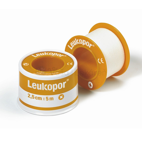 Leukopor Náplasť na cievke (2,5 cm x 5 m)