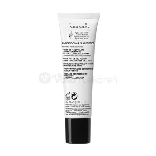 La Roche-Posay Toleriane Fluidný korektívny make-up 11 Light Beige