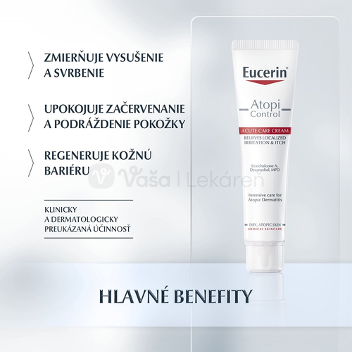 Eucerin AtopiControl Acute Krém na suchú a atopickú pokožku