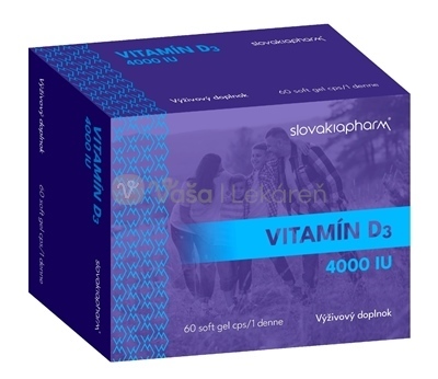 Slovakiapharm Vitamín D3 4000 IU