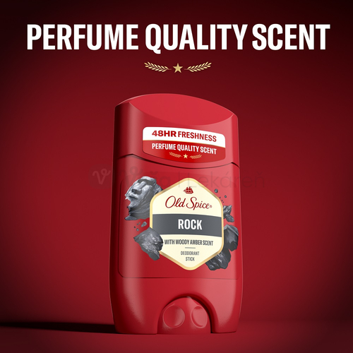 Old Spice Rock Tuhý deodorant pre mužov, 48H sviežosť