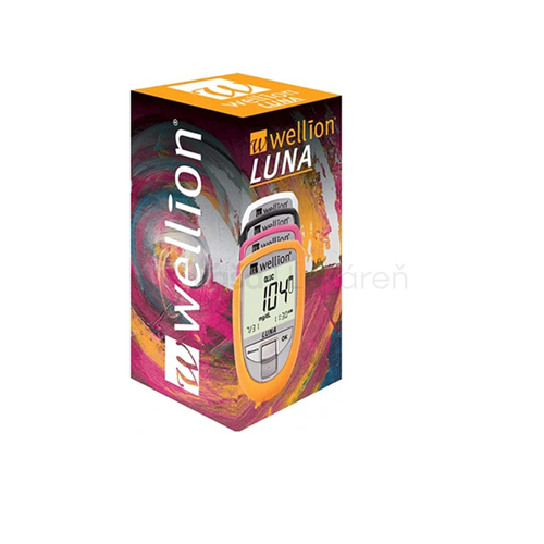 Wellion Luna Trio Glukomer na meranie glukózy, cholesterolu a kyseliny močovej (žltý)
