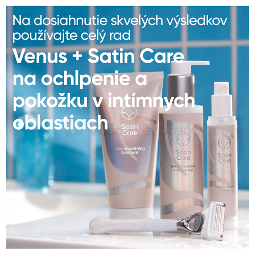 Gillette Satin Care Exfoliačný gél na intímne partie