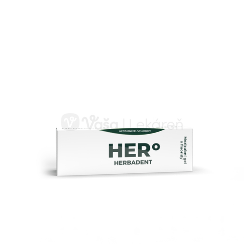 Herbadent HERo Medzizubný gél s fluoridmi
