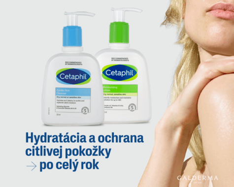 Cetaphil teraz so zľavou 20 % – jemná starostlivosť aj pre citlivú pleť