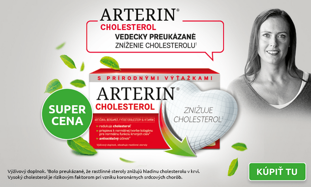 Produkty Arterin teraz s výraznou zľavou!