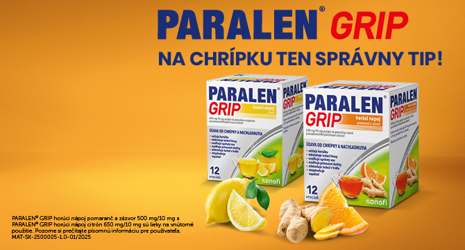 Paralen grip v zľave!