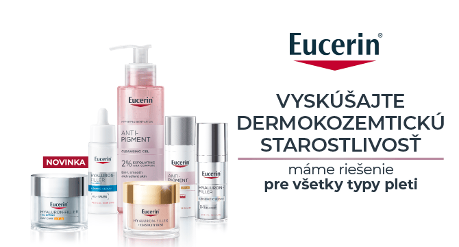 Eucerin: Starostlivosť, ktorá sa oplatí – zľava 8€