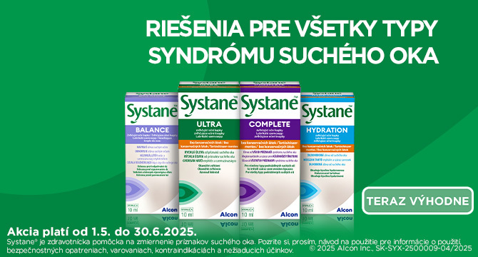 Systane – úľava pre unavené a suché oči