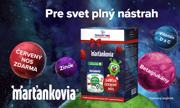 Marťankovia -10% - Podpora imunity pre malých objaviteľov