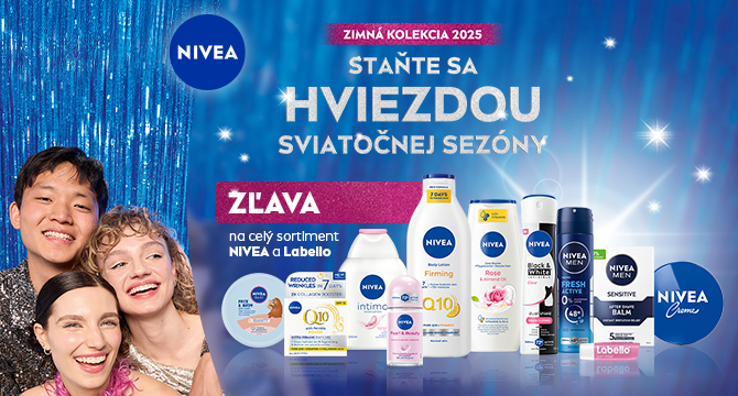 Starostlivosť, ktorú si zaslúžite – NIVEA teraz so zľavou!
