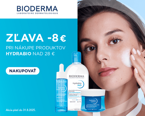 Doprajte svojej pleti intenzívnu hydratáciu so zľavou -8 € na Bioderma Hydrabio!