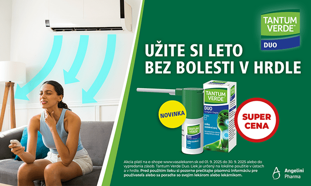 Tantum Verde - Úľava pre hrdlo so zľavou -10%